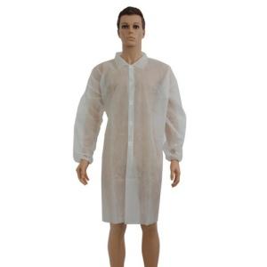 Disposable PP Lab Coat with Velcros