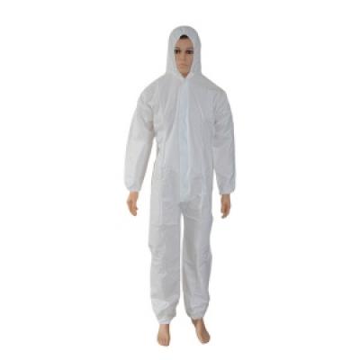 Disposable PP Protective Coverall with hood